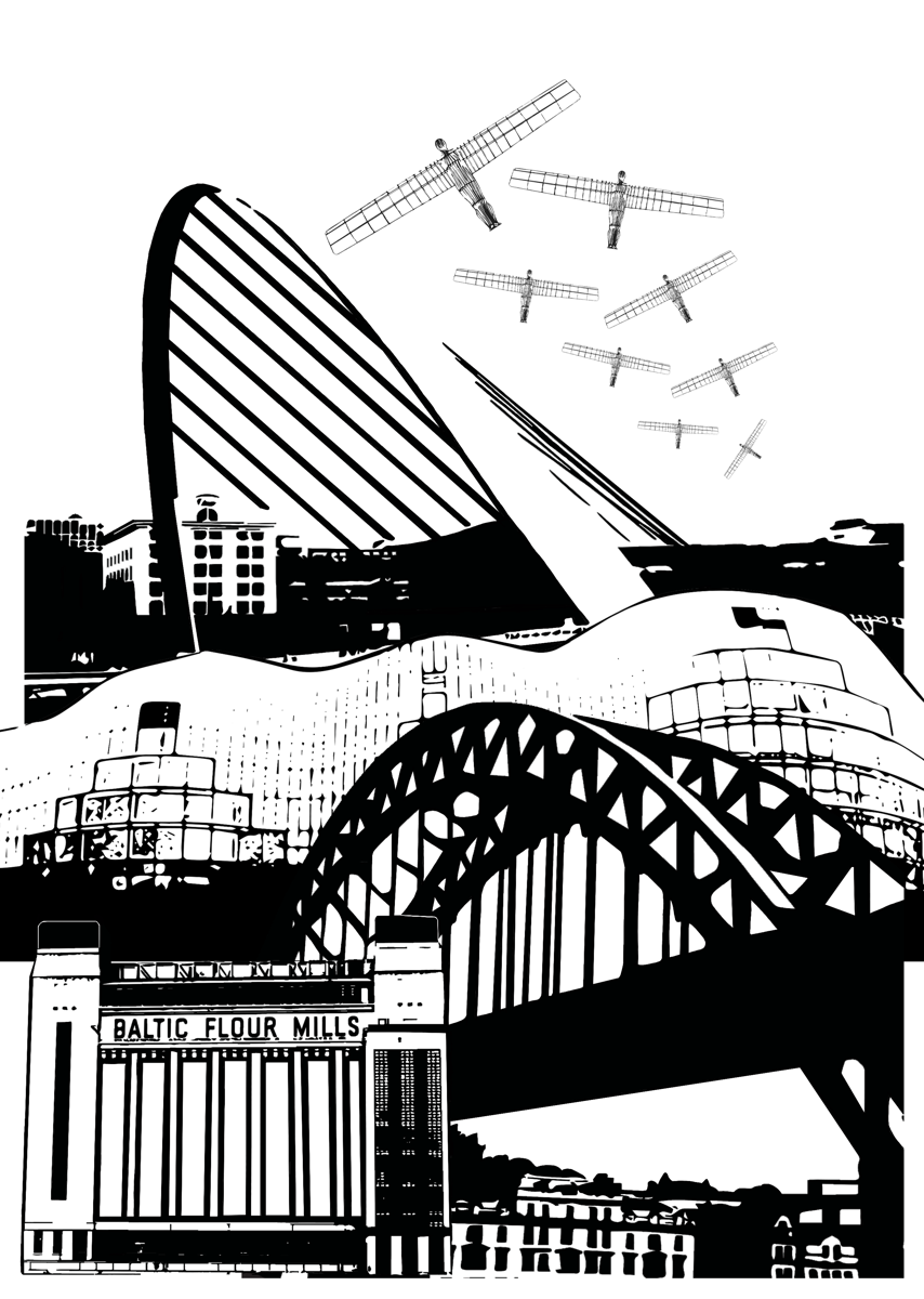 newcastle print