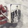 Manchester Landmarks themed mug