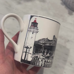 Brighton landmarks themed mug video